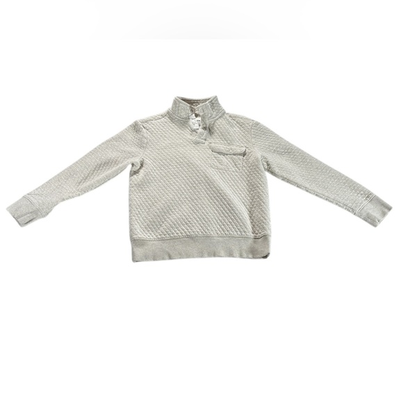 Goodfellow & Co Men's 1/4 Front Snap Quilted Sweatshirt. Sz small - Picture 2 of 6